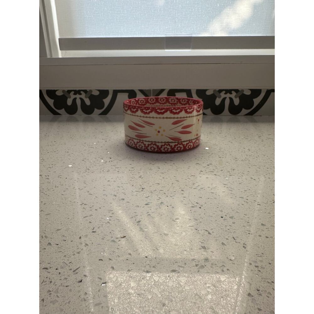 Temp-tations by Tara Old World Cranberry 5" baker dish 24oz